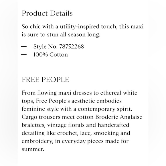 Free People Kona Maxi Purple Small NWT - Picture 4 of 6